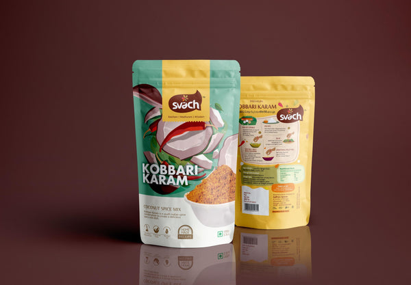 Svach Kobbari Karam | Thengai podi| Coconut Spice Mix (200 G)