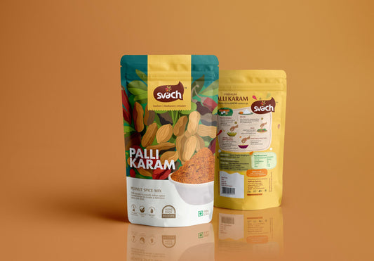 Svach Palli Karam | Verkadalai Podi | Groundnut Podi | Peanut Spice Mix (200 G)