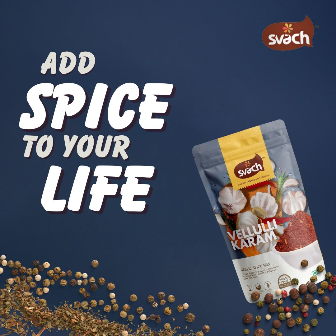 Svach Vellulli Karam | Ellipaya Karam | Garlic Spice Mix (200 G)